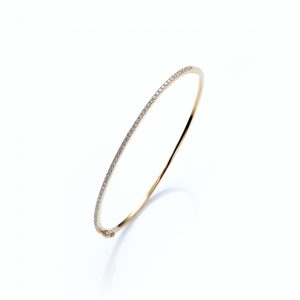K18YGダイヤモンドブレスレット