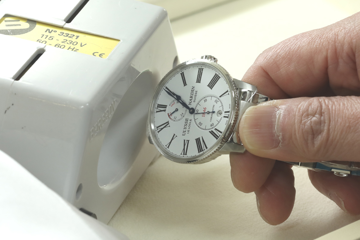 磁気帯び検査・磁気抜き